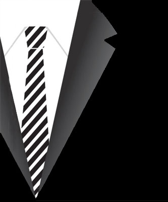 Tie Tux Left Side Of Page