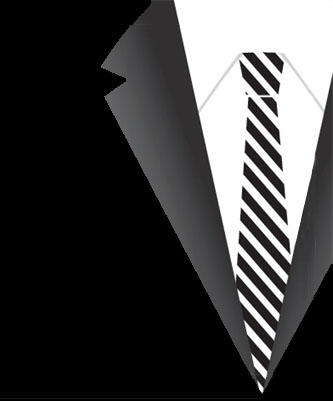 Tie Tux Right Side Of Page